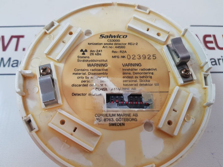 Consilium Salwico Cs3000 Ionization Smoke Detector Rdj-2