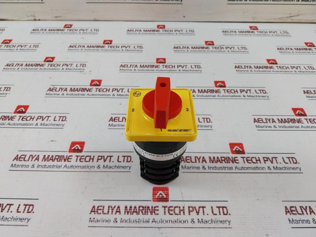 Salzer 16A-d16-61040-b13-fhyr Cam Operated Rotary Switch 16A, 690V Ac