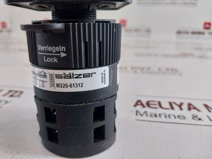 Salzer M220-61312 Rotary Cam Switch