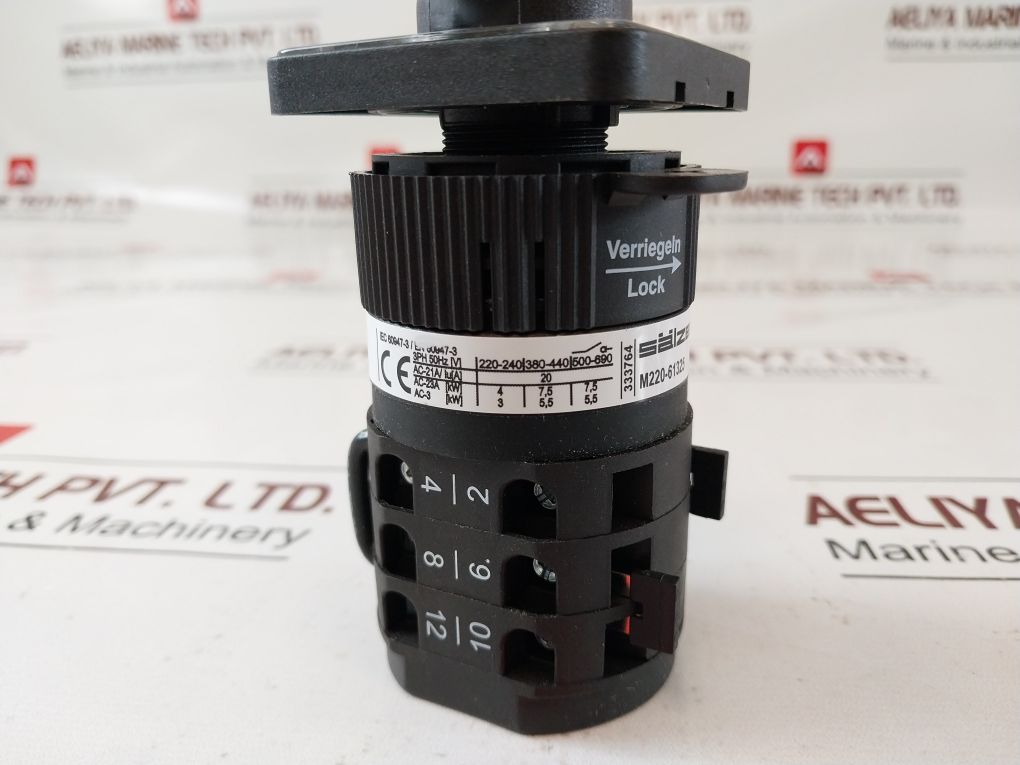 Salzer M220-61325 Rotary/Cam Switch