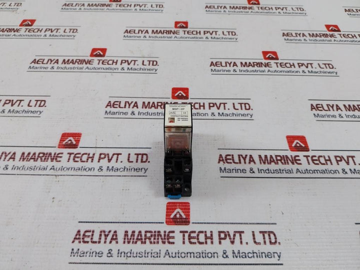 Salzer Msp-2P Relay With Base Dyf08A-e
