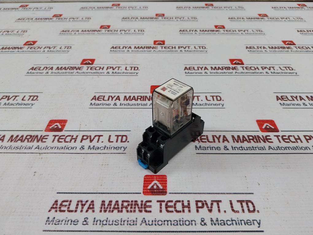 Salzer Msp-2P Relay With Base Dyf08A-e