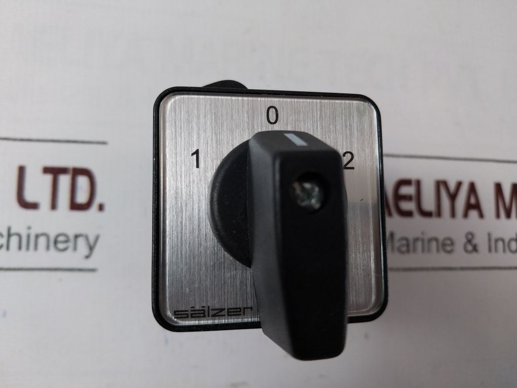 Salzer P220-61025-a01 Rotary Cam Switch
