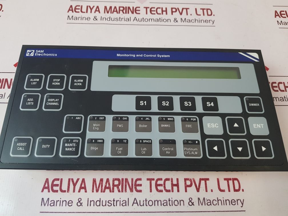 Sam Electronics Dap 2200-acc Monitoring And Control System 815.001.112 01