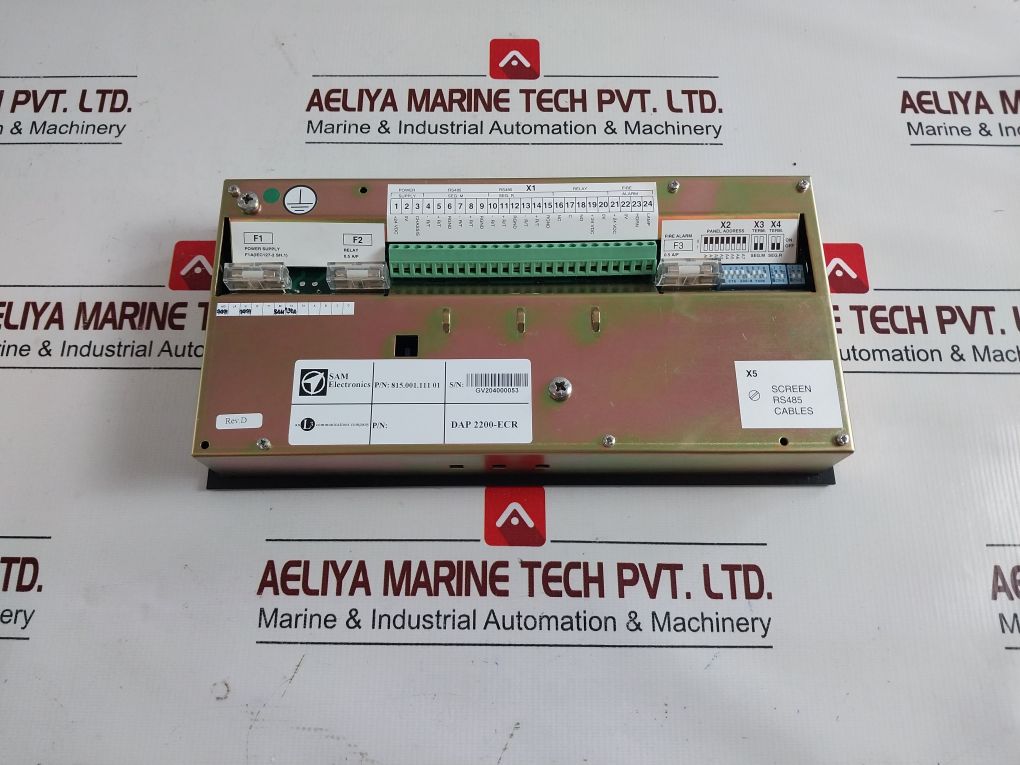 Sam Electronics Dap 2200-ecr Monitoring And Control System 815.001.111 01