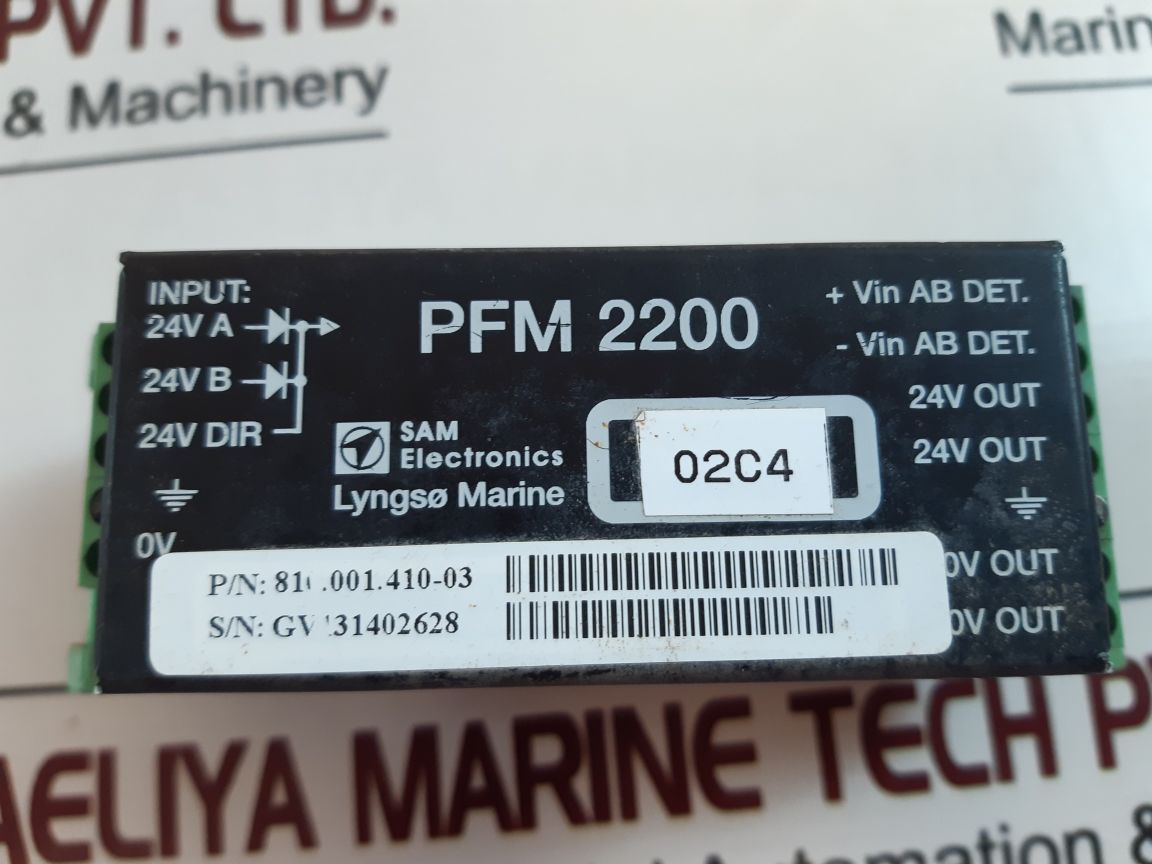 Sam Electronics/Lyngso Marine Pfm 2200 Module 810.001.410-03