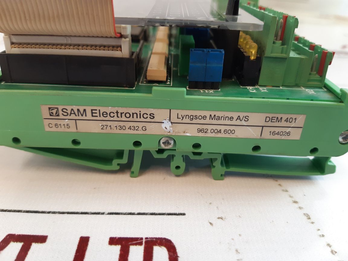 Sam ElectronicsLyngsoe Marine Dem 401 Digital Input Module