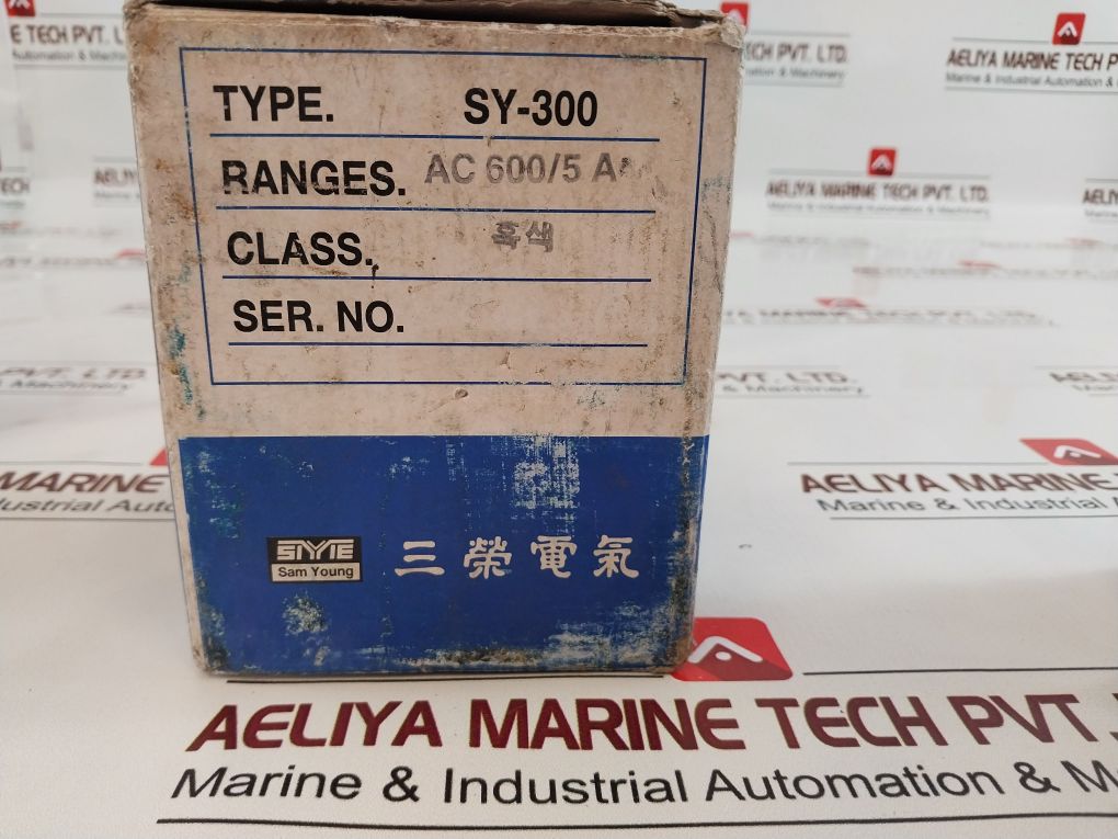 Sam Young Sy-300 Ammeter 0 To 600 A~