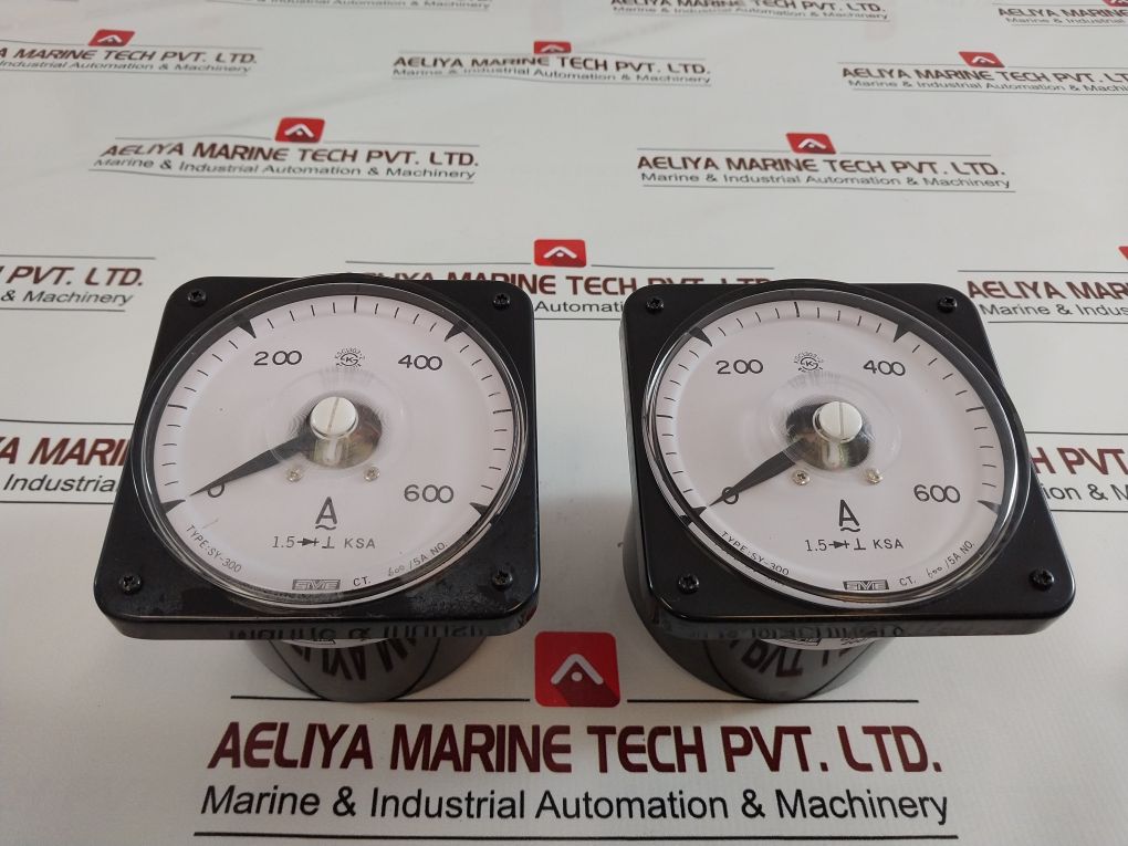 Sam Young Sy-300 Ammeter 0 To 600 A~