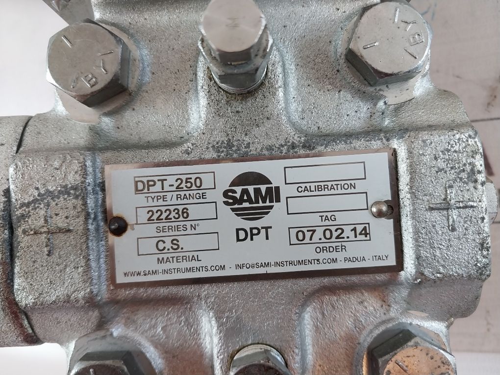 Sami Dpt-250 1/4" Npt Pneumatic Differential Pressure Transmitter