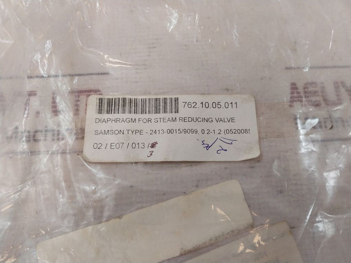 Samson 0520-0853 Diaphragm For Steam Reducing Valve