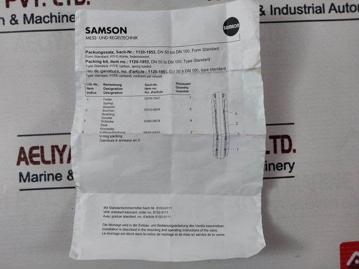 Samson 1120-1952