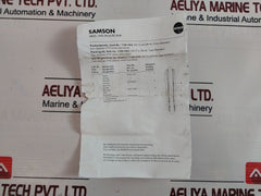 Samson 1120-1952 Ptfe V-ring Packing Set