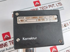Samson 2231-008502 0021 Thermostatic Controller 20-120 °C Bar