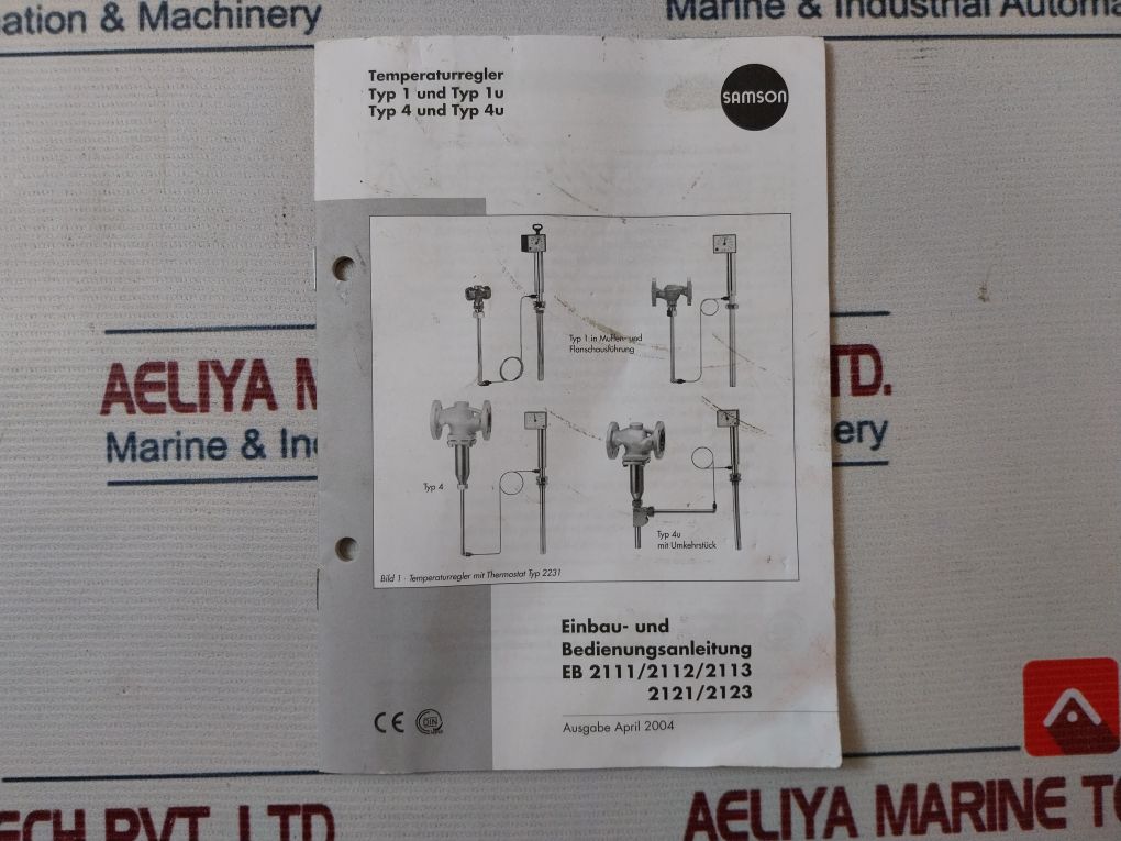Samson 2231 1010415 0026 Thermostat For Temperature Regulator