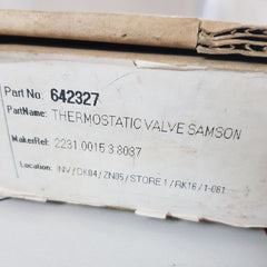 Samson 2231 thermostat for temperature controller 642327 