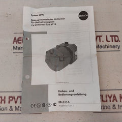 Samson 6116 Electropneumatic Converter 6116-010101121100000.01