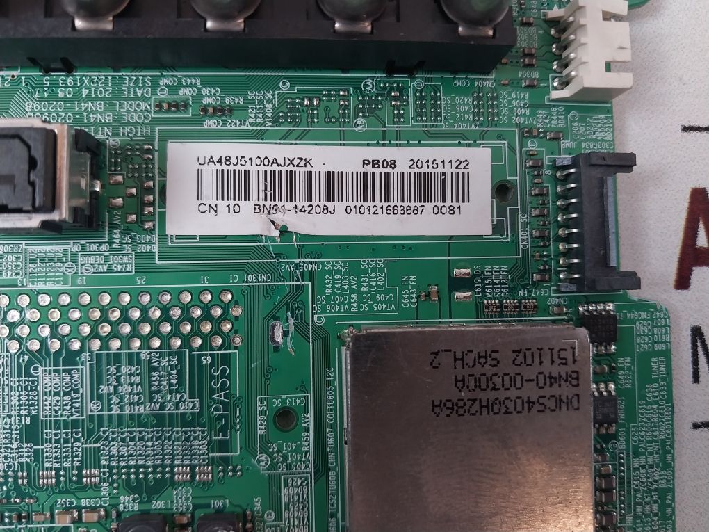 Samsung Bn41-02098 Bn41-02098B Lcd Main Board High_Nt14L_2098B_Eu_Middle