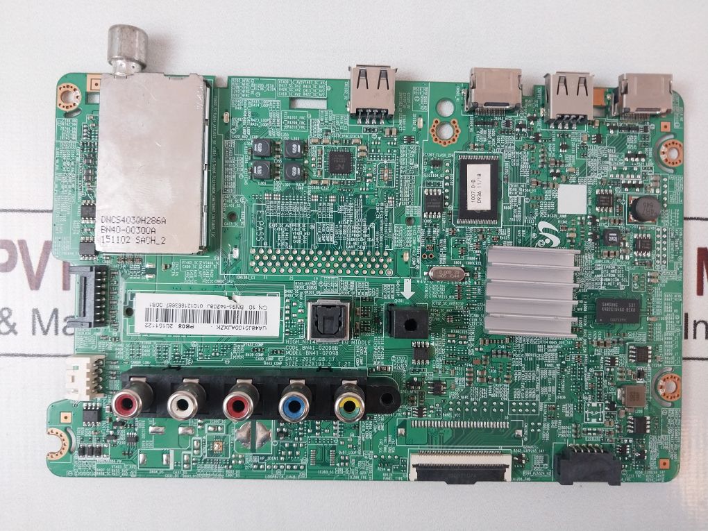Samsung Bn41-02098 Bn41-02098B Lcd Main Board High_Nt14L_2098B_Eu_Middle