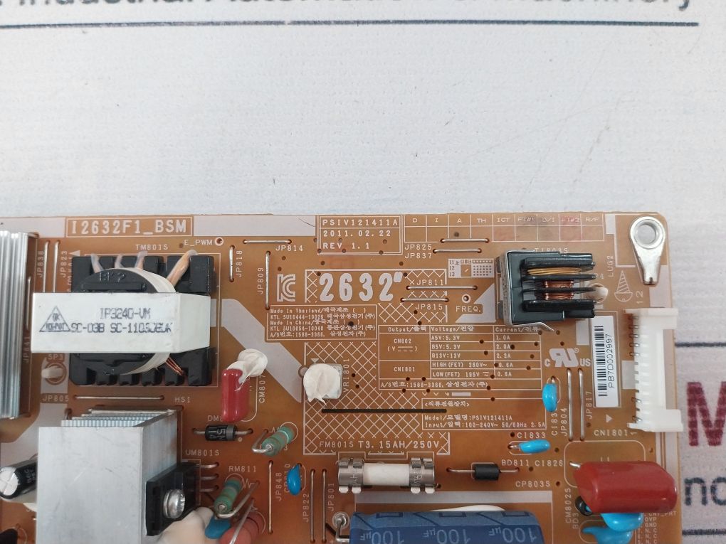 Samsung Bn44-00438A Power Supply Unit Psiv121411A