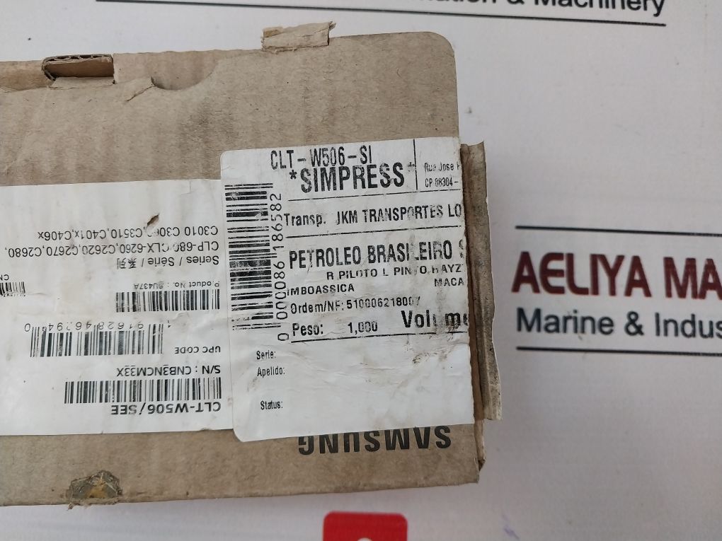 Samsung Clt-w506/See Waste Toner Container Su437A