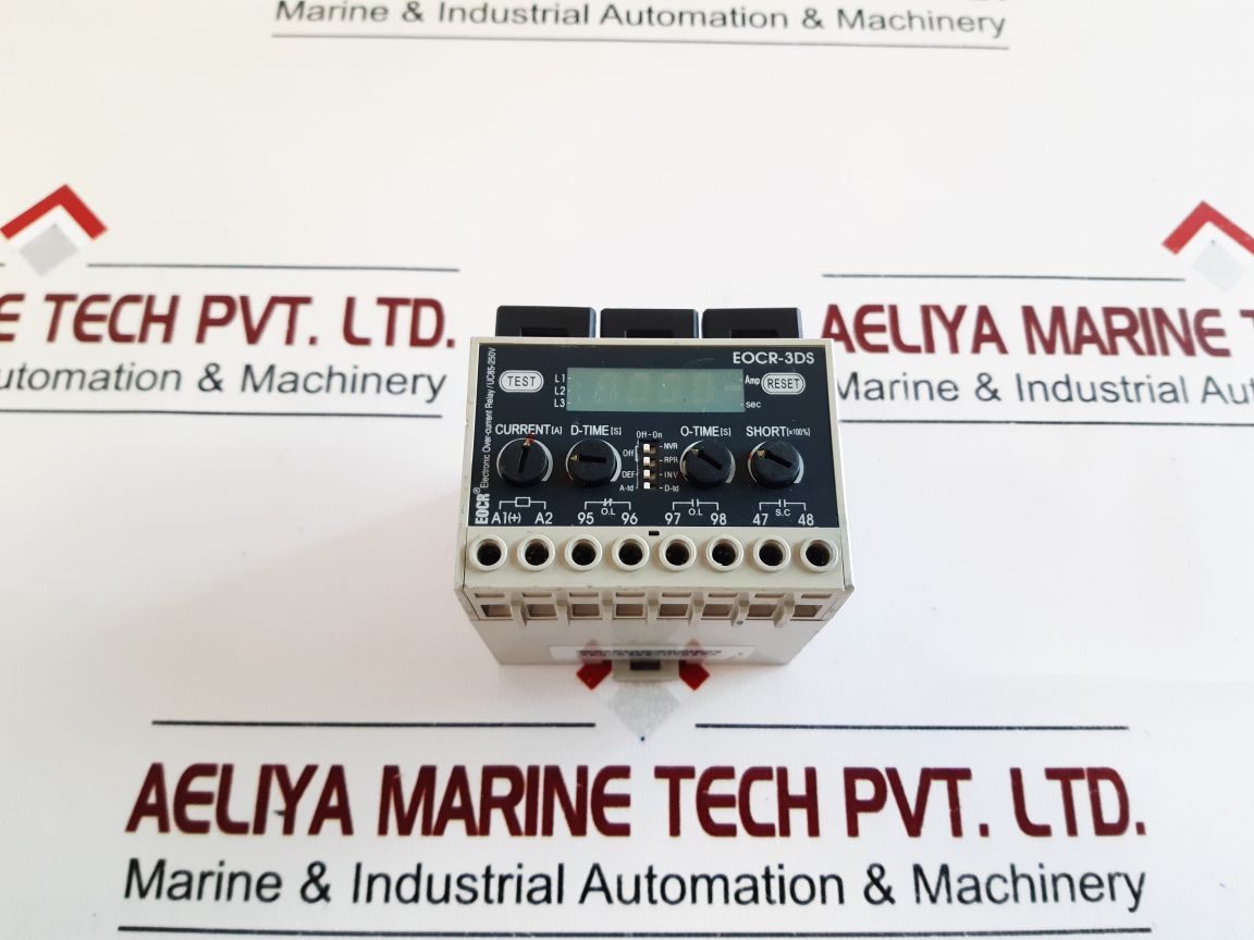 Samwha Eocr-3Ds-05-220 Electronic Over-current Relay 0.5~6A