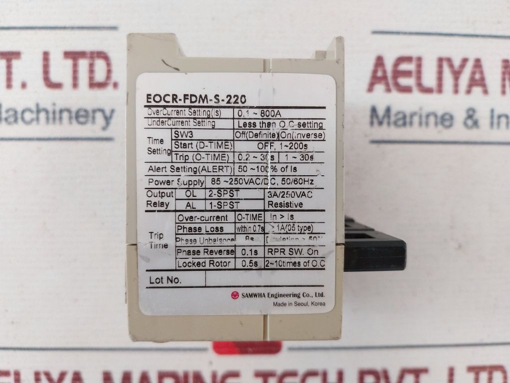 Samwha Eocr-fdm-s-220 Power Converter 0.1~800A