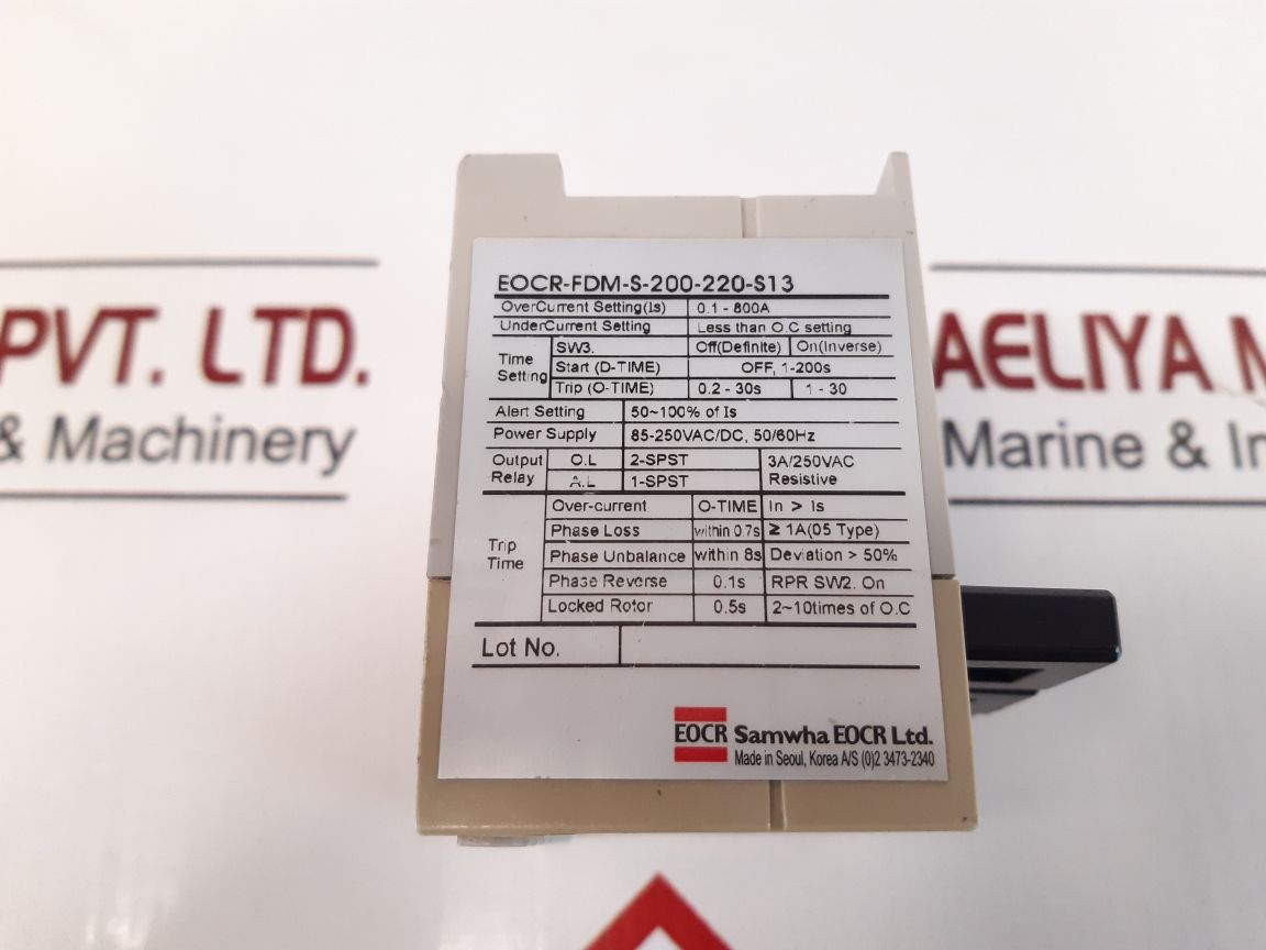 Samwha Eocr-fdm Converter Eocr-fdm-s-200-220-s13