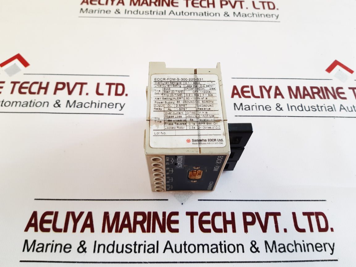Samwha Eocr-fdm-s-300-220-s31 Protection Relay