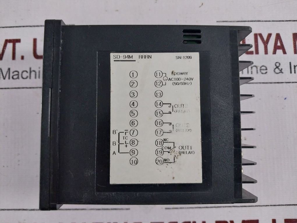 Samwon Eng Sd-94M Temperature & Huminity Controller Sd-94M Rrrn