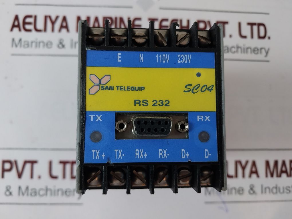 San Telequip Sc04 Converter Rs 232