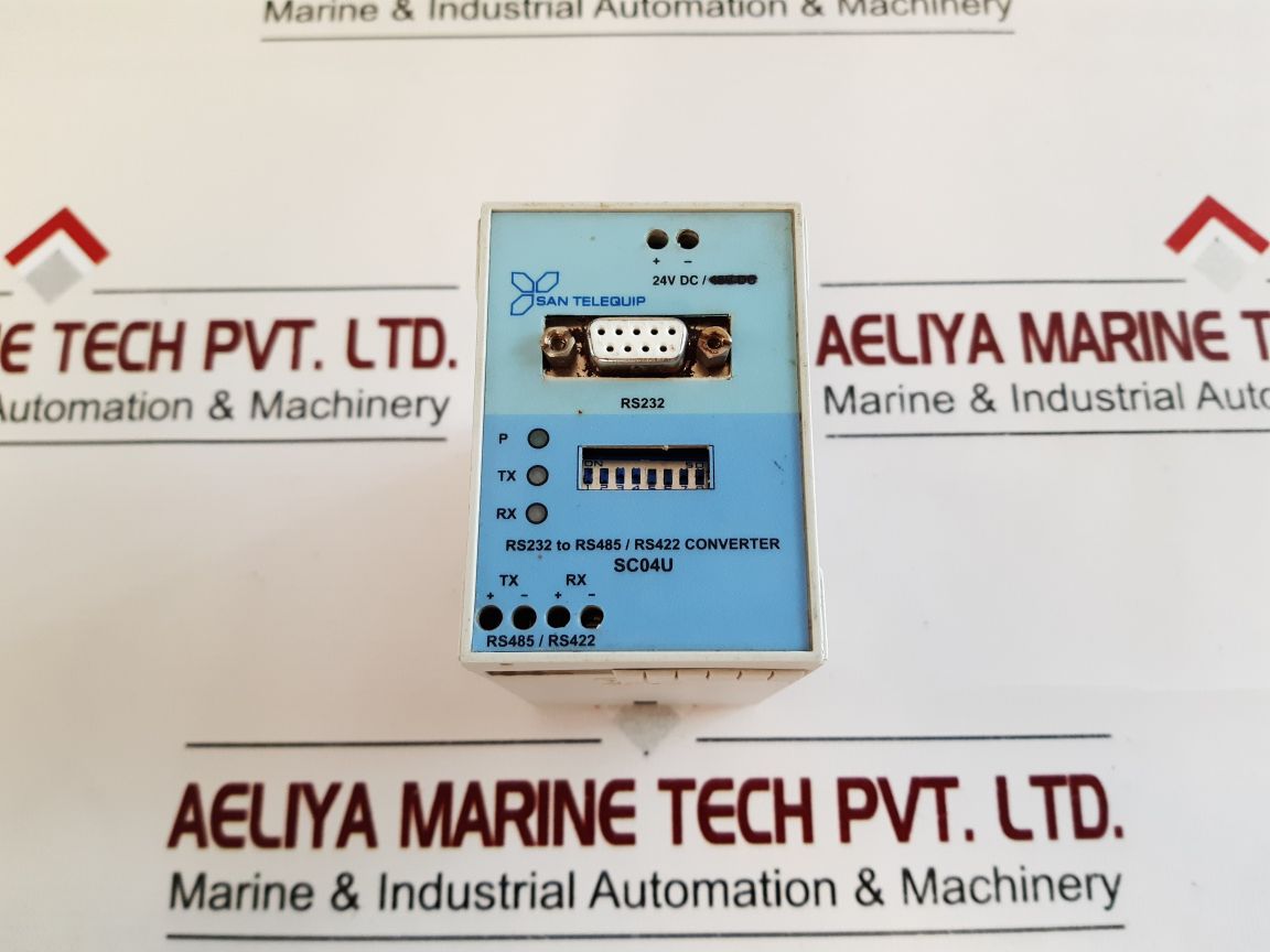 San Telequip Sc04U, Rs232 To Rs485/Rs422 Converter 