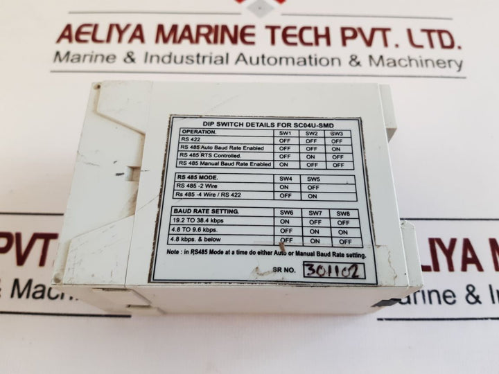 San Telequip Sc04U, Rs232 To Rs485/Rs422 Converter