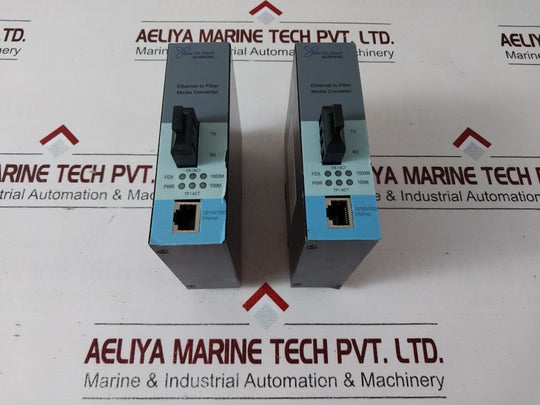 San Telequip Sc09Feng Ethernet To Fiber Media Converter
