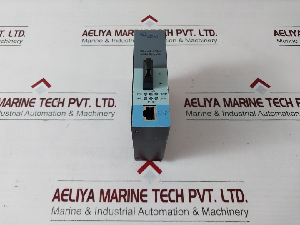 San Telequip Sc09Feng Ethernet To Fiber Media Converter
