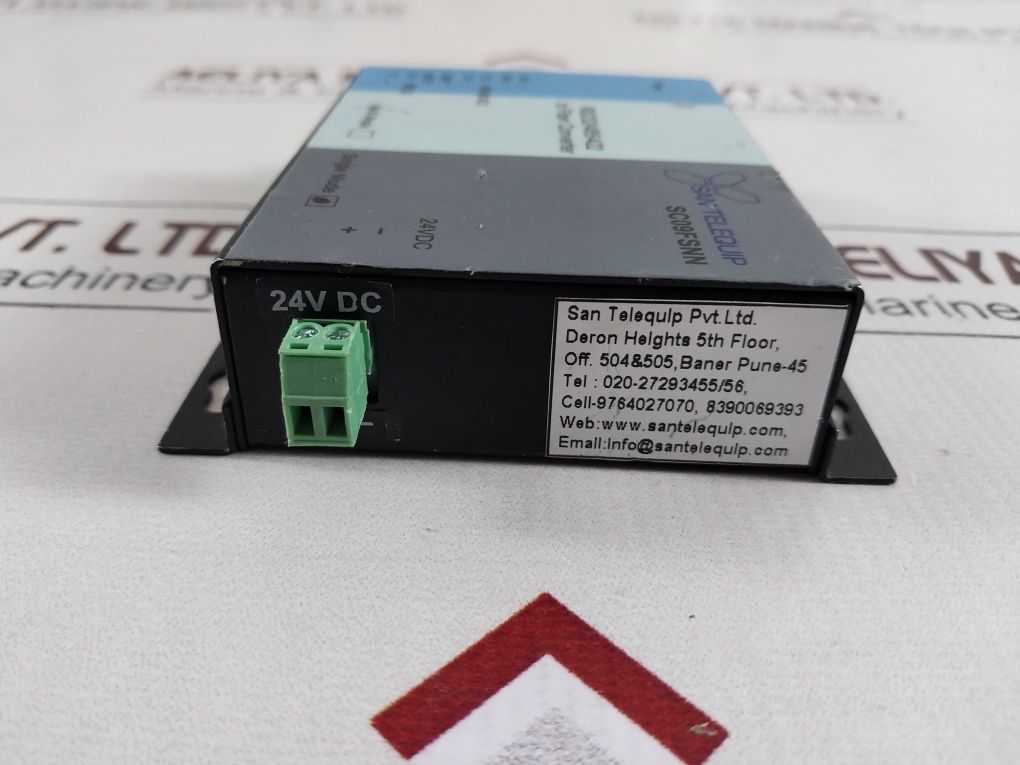 San Telequip Sc09Fsnn Ethernet To Fiber Converter