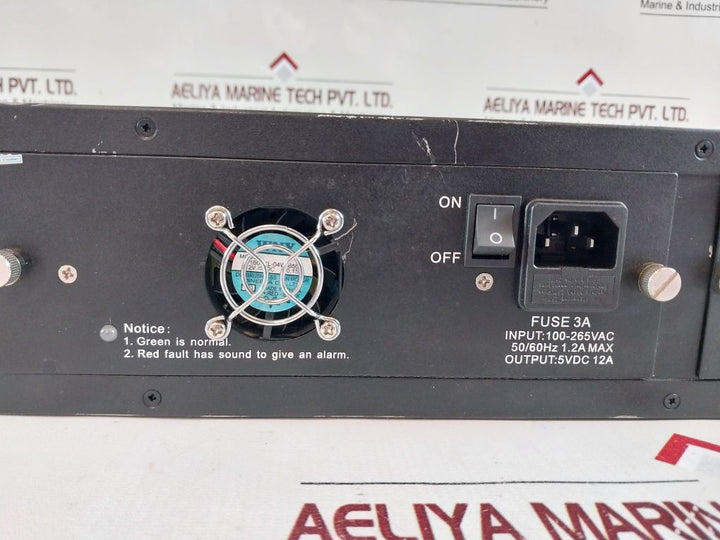 San Telequip Sc09Fsr Ethernet To Fiber Convertor Rack 14 Slots