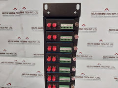 San Telequip Sc09Fsr Ethernet To Fiber Convertor Rack 14 Slots