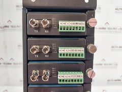 San Telequip Sc09Fsr Ethernet To Fiber Convertor Rack 14 Slots
