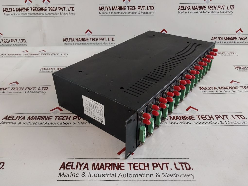 San Telequip Sc09Fsr Ethernet To Fiber Convertor Rack 14 Slots