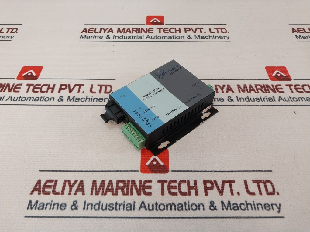 San Telequip Sc09Fss Serial To Fiber Converter