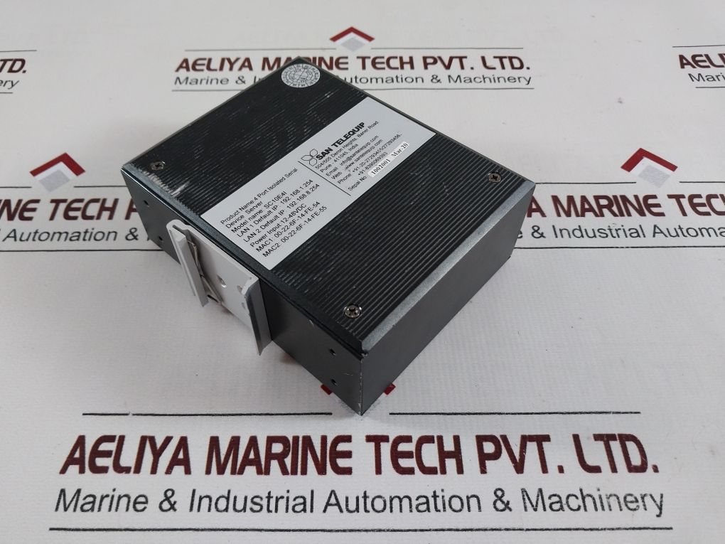 San Telequip Sc10E4I 4 Port Isolated Serial Device Server
