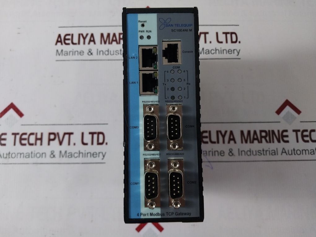 San Telequip Sc10E4Ni M 4-port Modbus Tcp Gateway