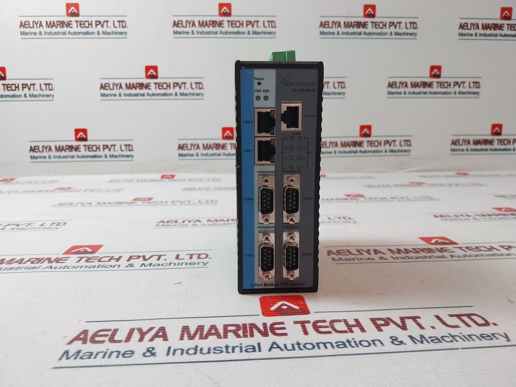 San Telequip Sc10E4Ni M 4-port Modbus Tcp Gateway 18V To 36V Dc