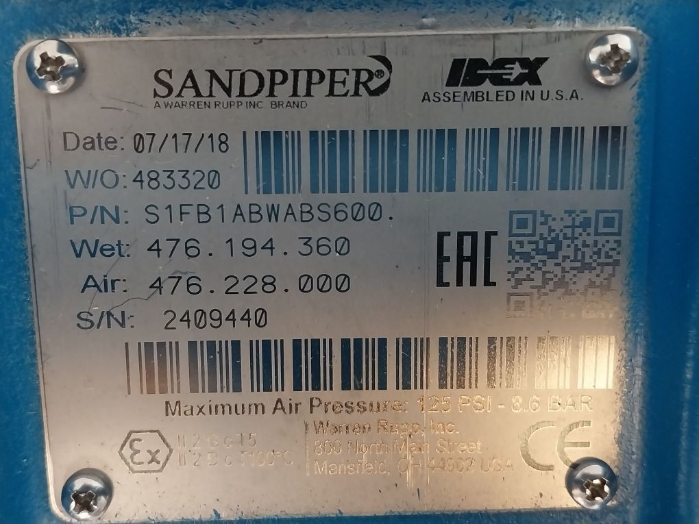 Sandpiper S1Fb1Abwabs600