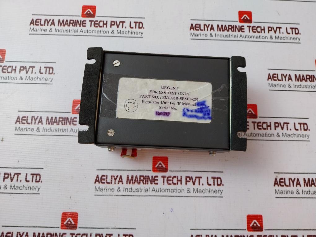 Sanelec Ek4096B-semd-251 E-manual Voltage Regulator