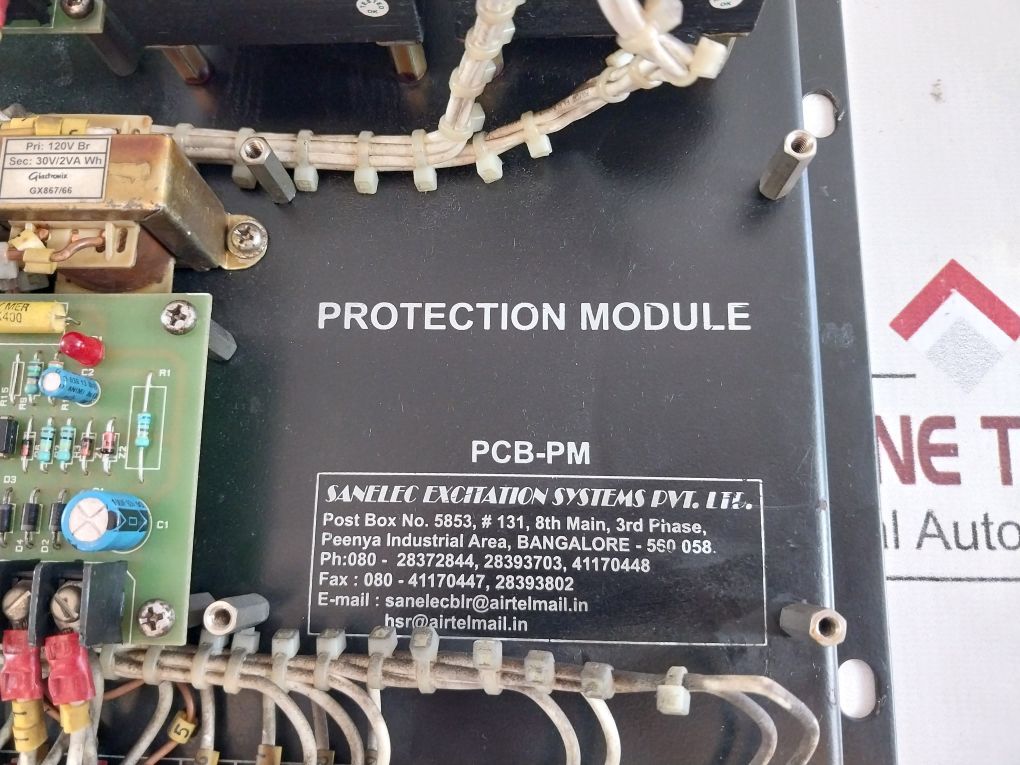 Sanelec Excitation Systems Pcb-pm Protection Module