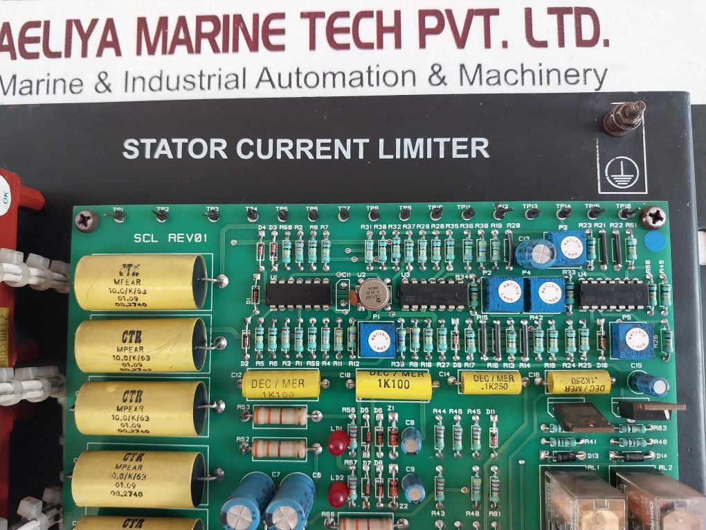 Sanelec Excitation Systems Pcb-scl Stator Current Limiter