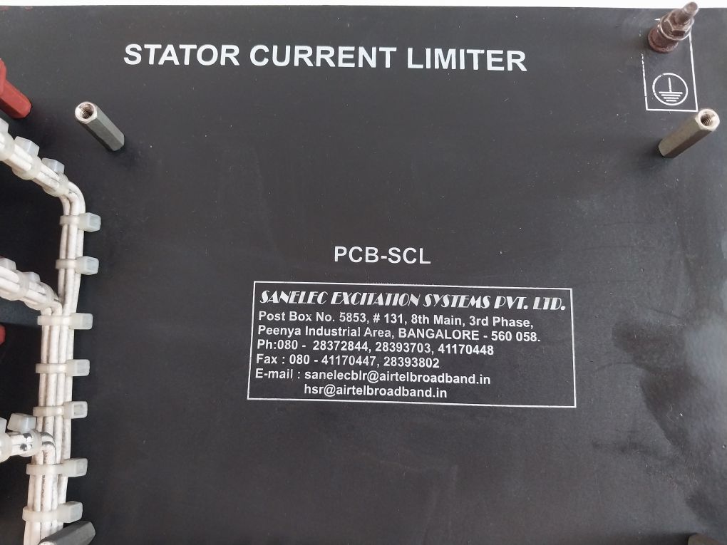 Sanelec Excitation Systems Pcb-scl Stator Current Limiter