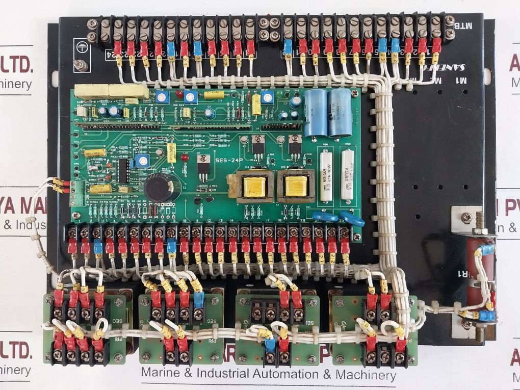Sanelec Excitation Systems Ses-24P Control Panel